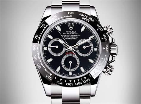 daytona black face rolex|rolex daytona chronograph.